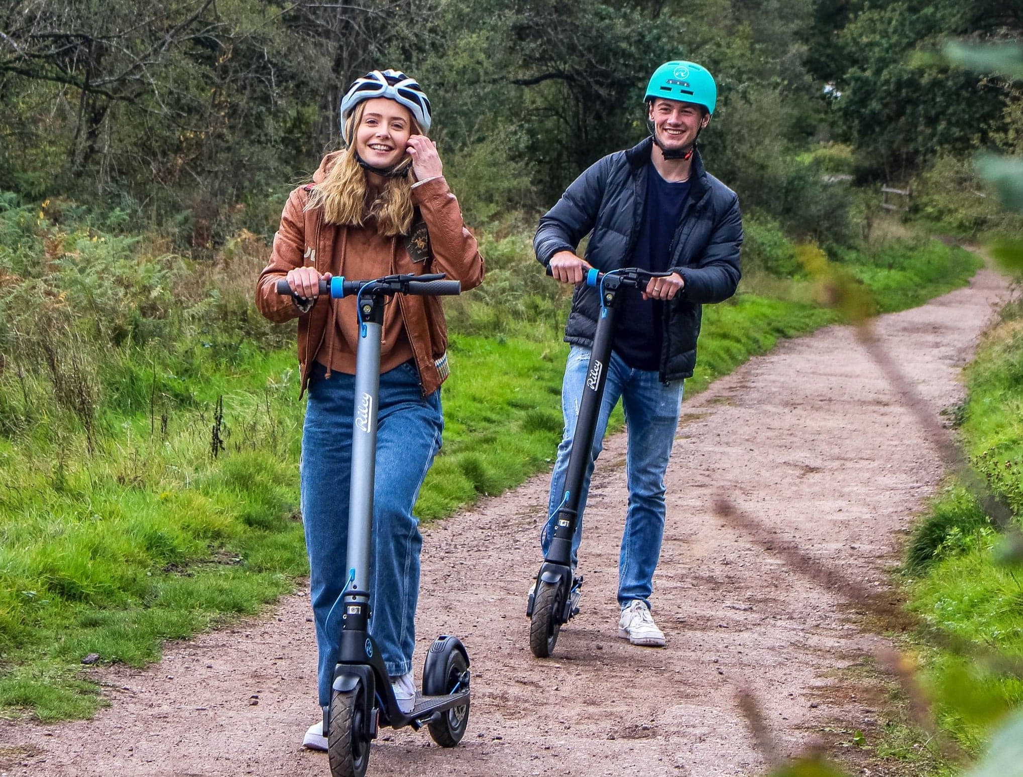Riley Scooters consumer hardware ecommerce imagery